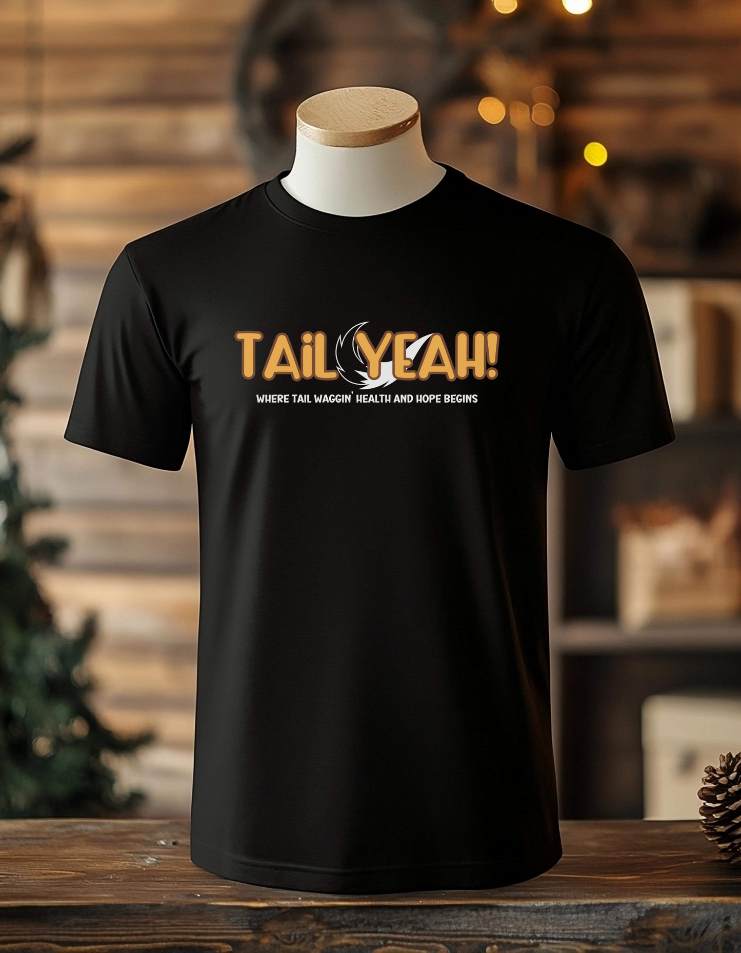 Tail Yeah Unisex Softstyle T-Shirt - Funny Dog Lovers Tee, Pet Owner Gift, Casual Wear, Dog Mom T-Shirt, Birthday Gift Idea